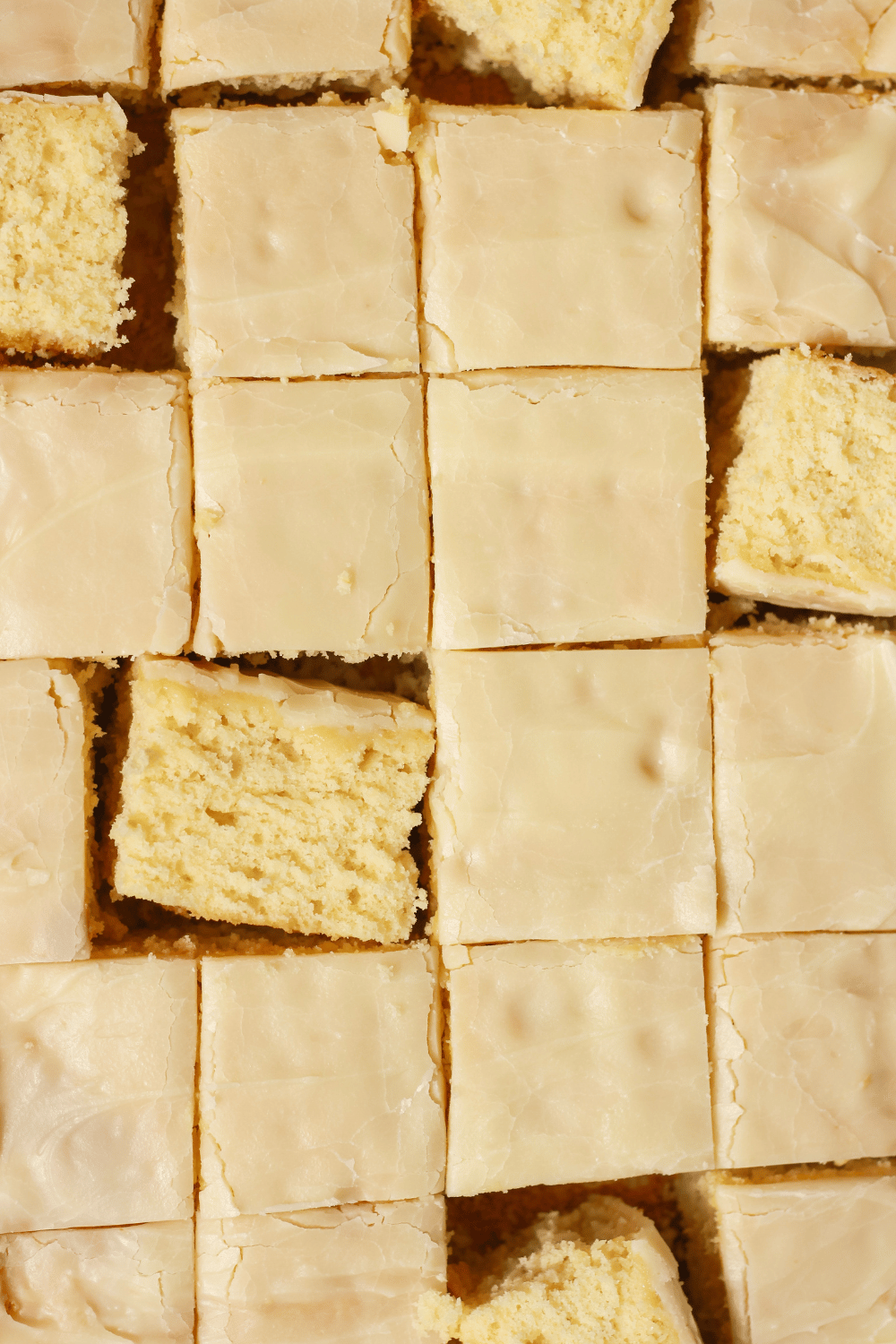 glazed vanilla butter cake