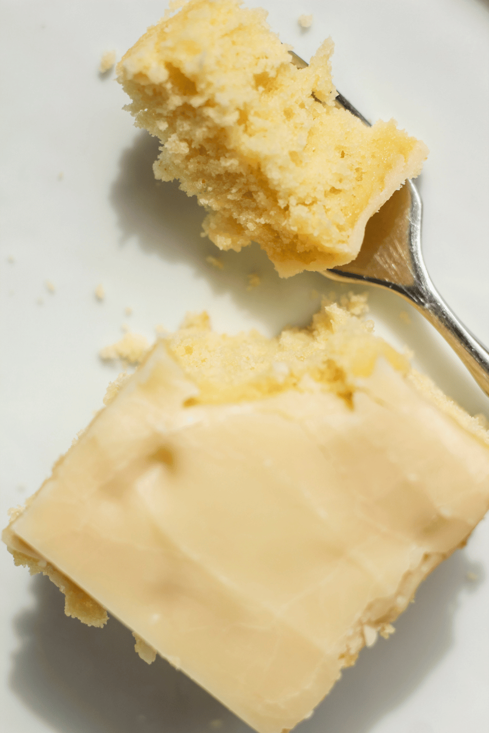 glazed vanilla butter cake