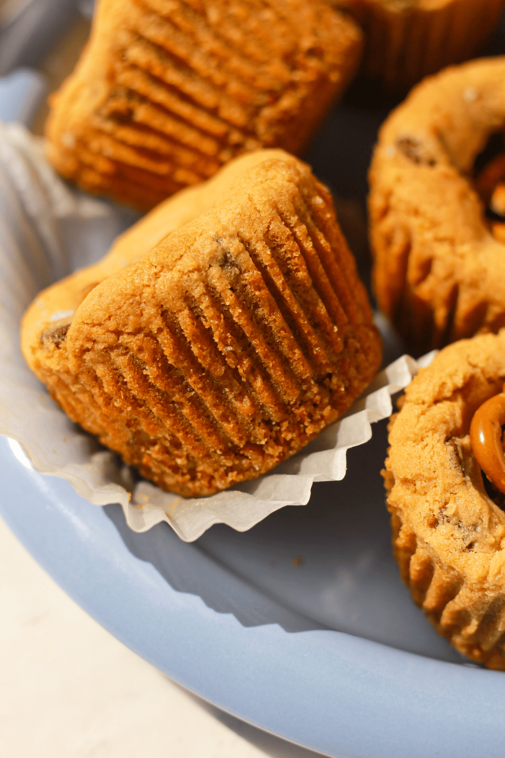 Chocolate Peanut Butter Pretzel Cookie Cups