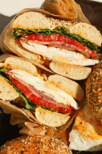breakfast BLT sandwich