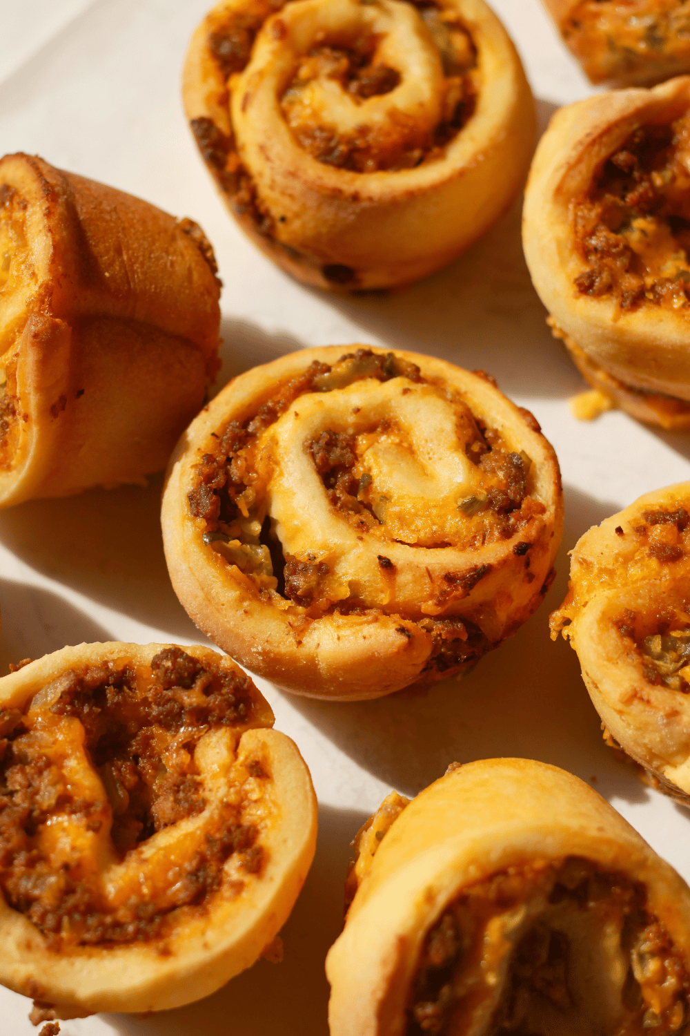 cheeseburger rolls