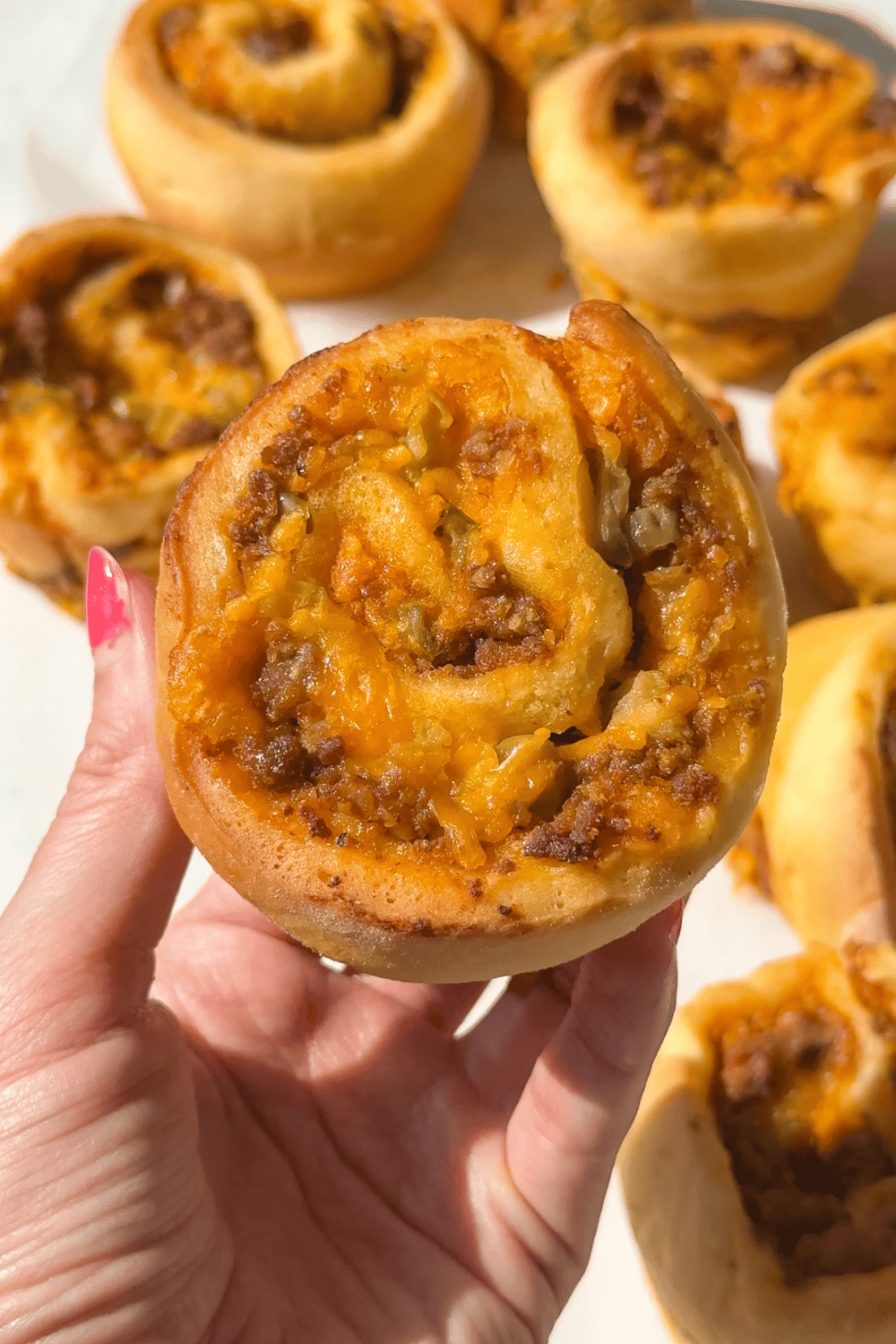cheeseburger rolls