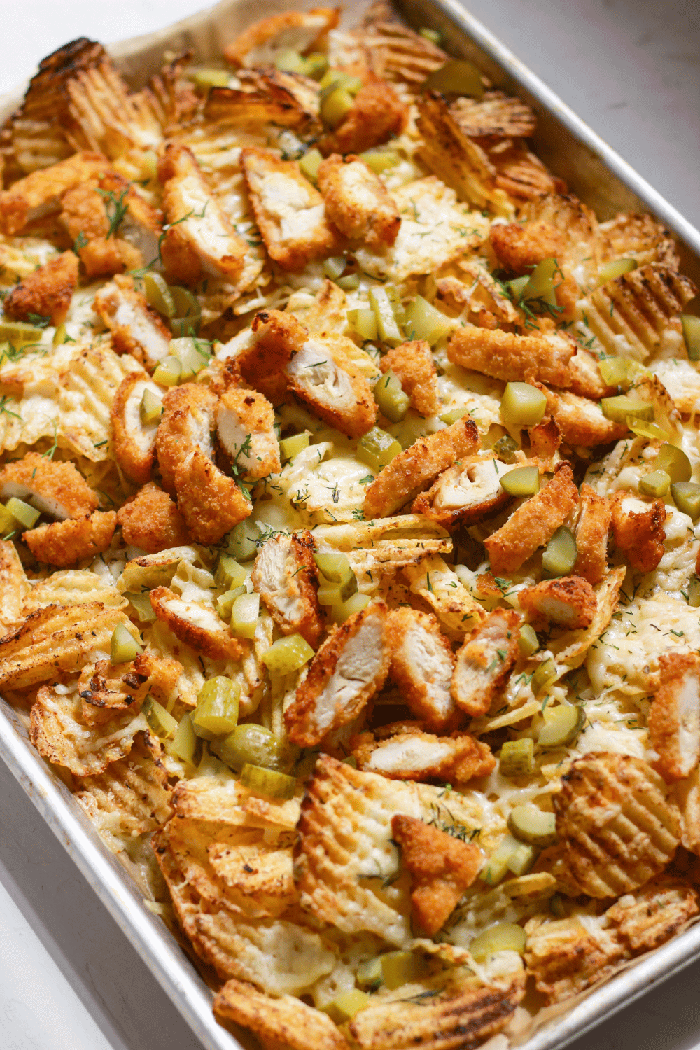 chicken ranch nachos