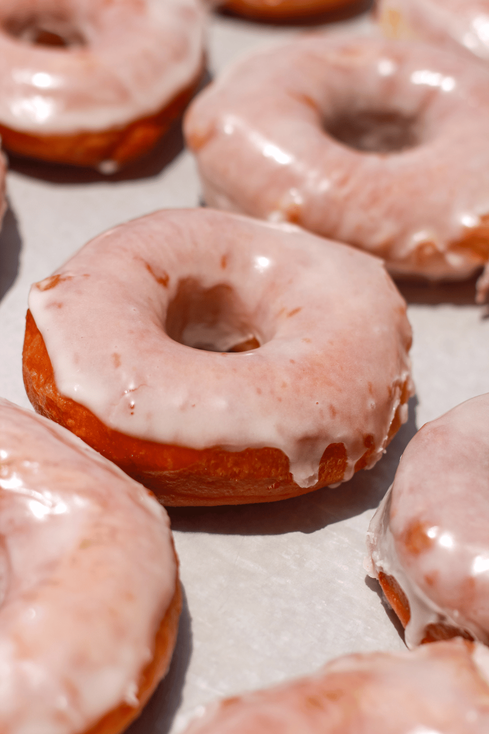 classic glazed brioche donut