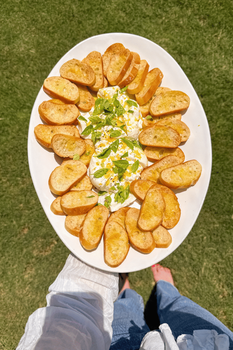 lemon basil burrata