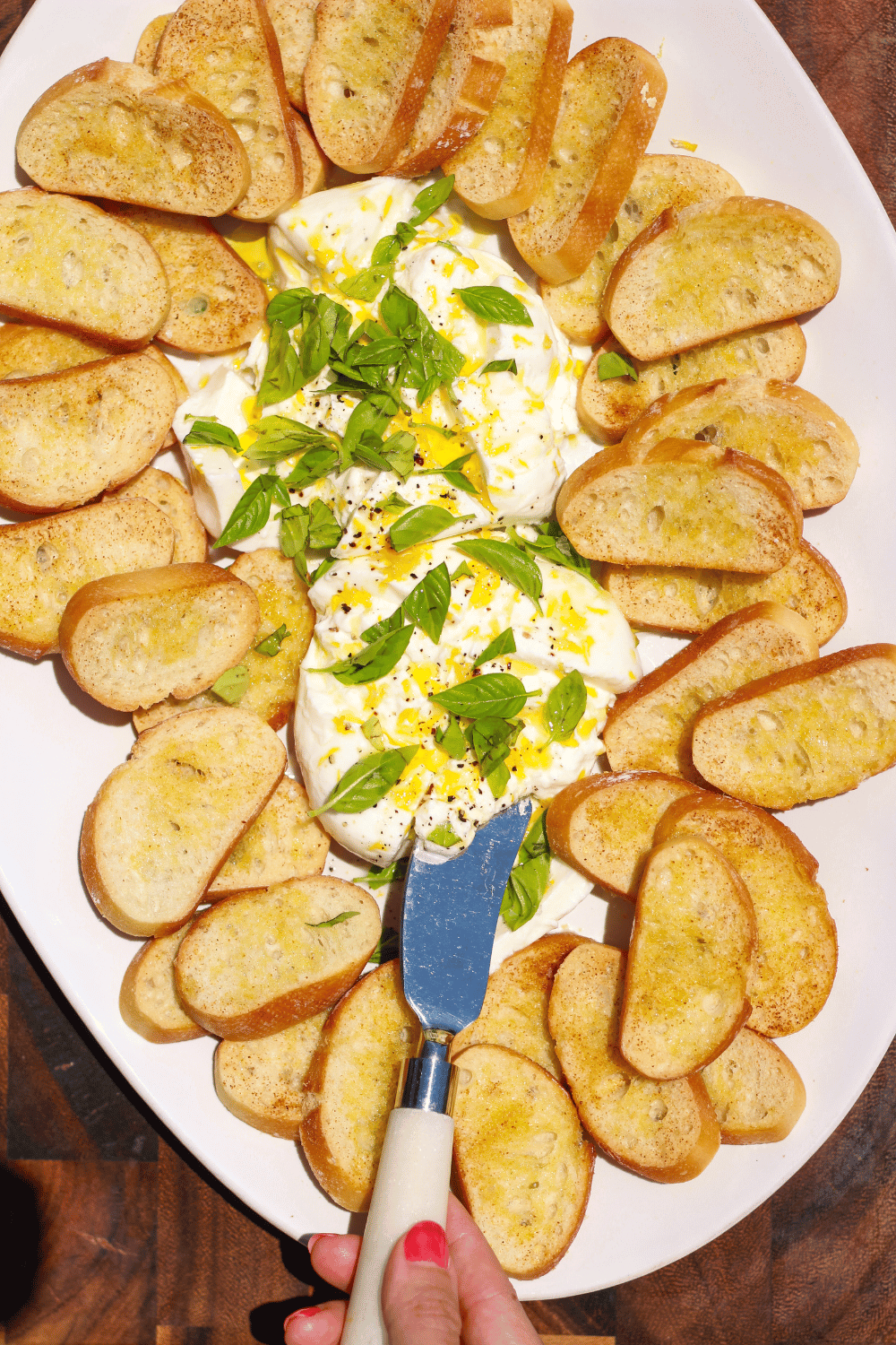 lemon basil burrata