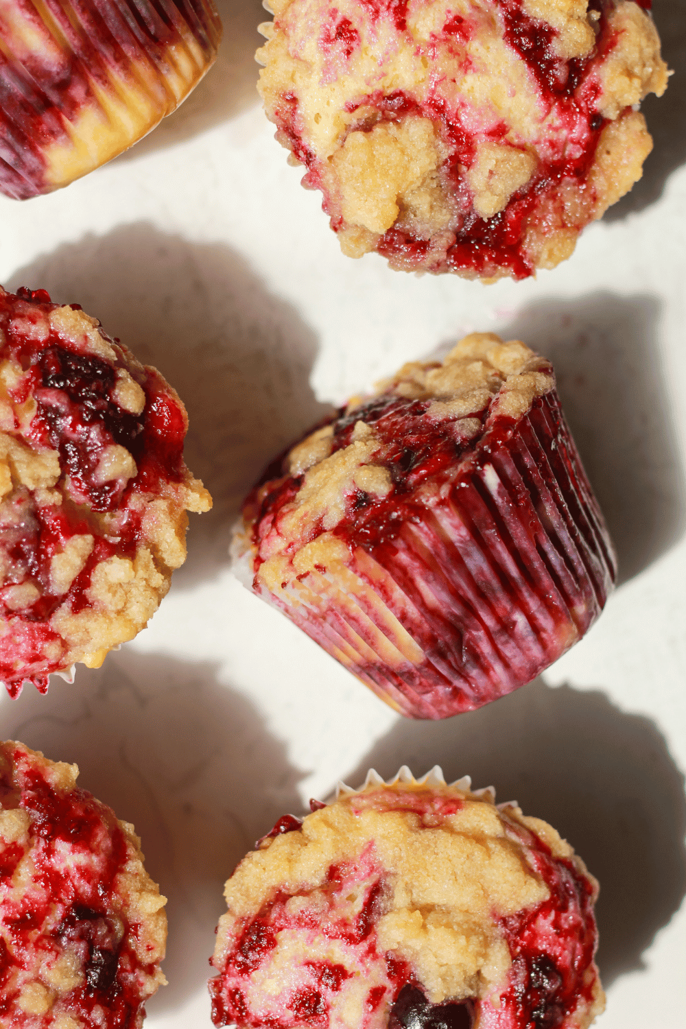 mixed berry muffins