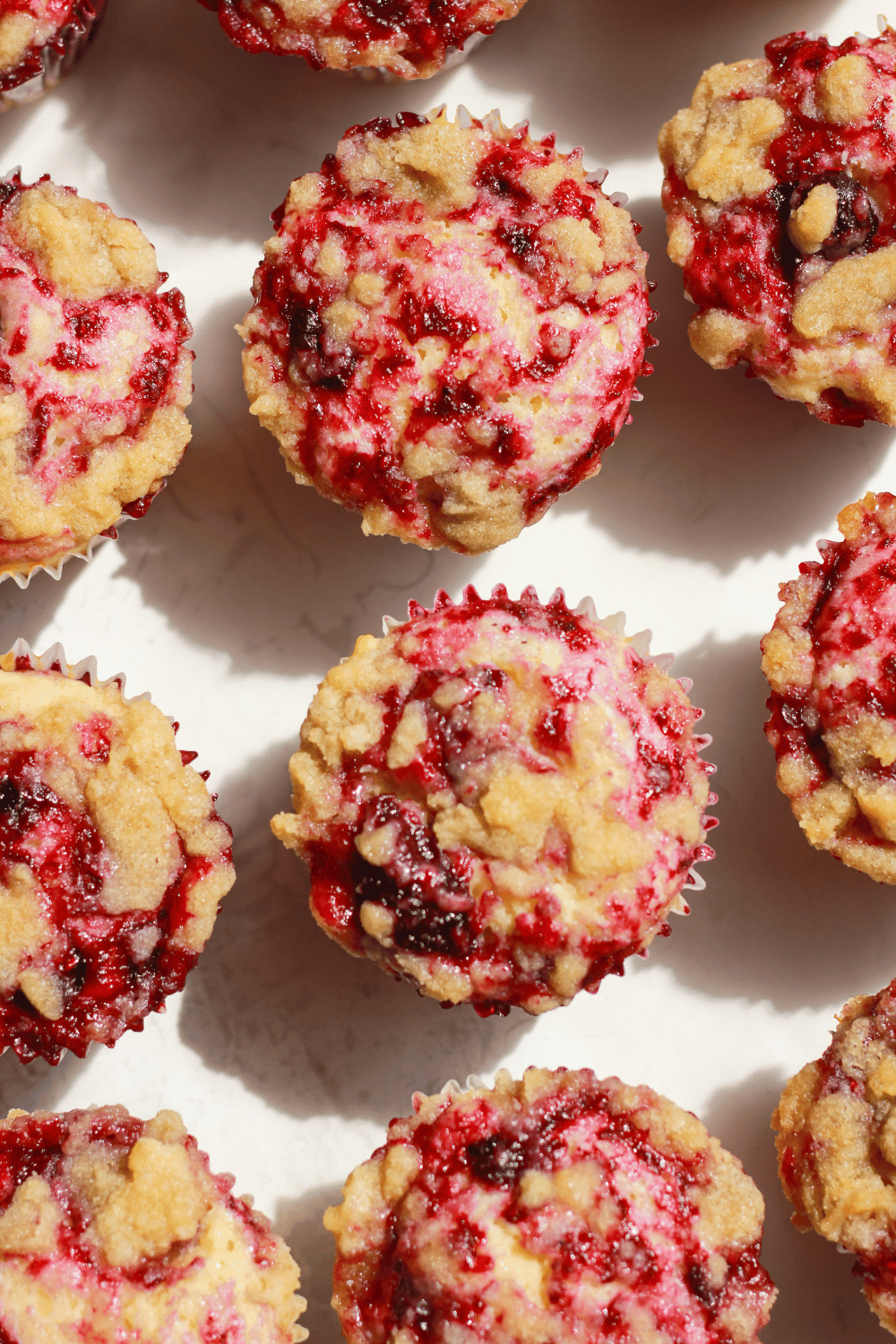 mixed berry muffins