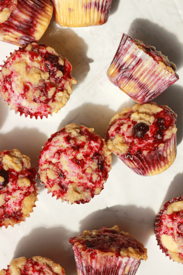 mixed berry muffins