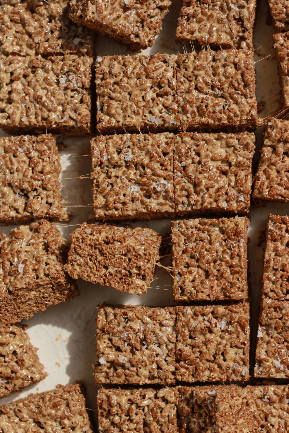 mocha rice krispie treats
