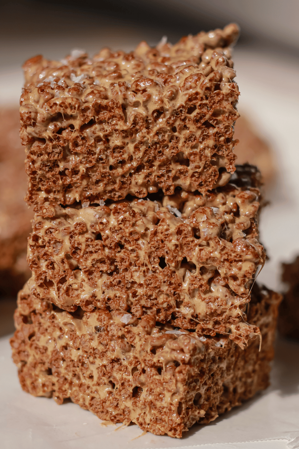 mocha rice krispie treats