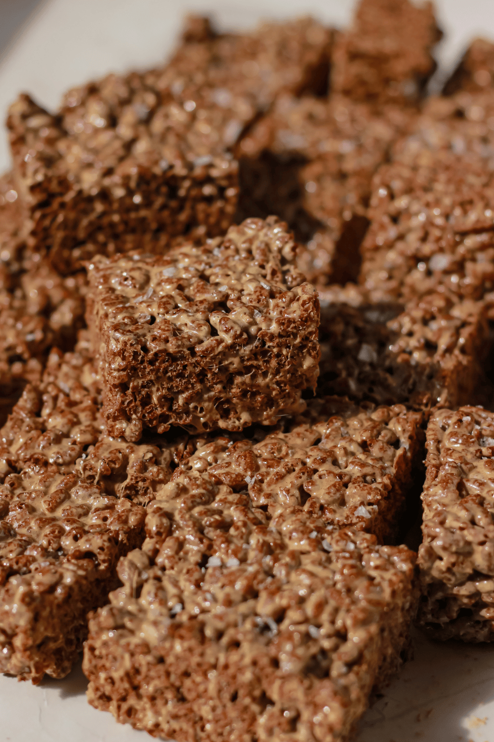 mocha rice krispie treats