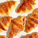 peanut butter and jelly croissants