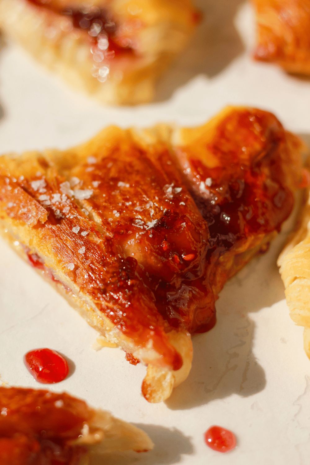 peanut butter and jelly croissants