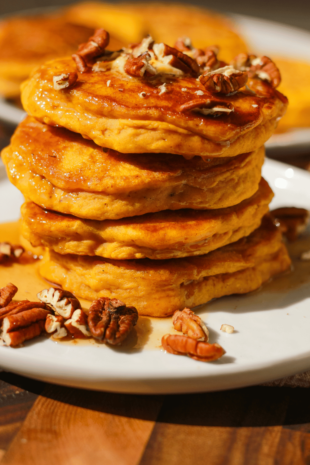 pumpkin buttermilk pancakes