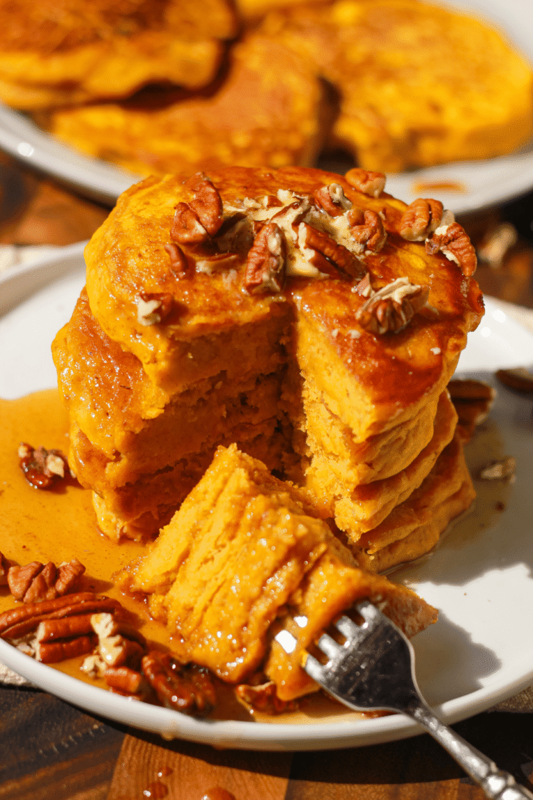 pumpkin buttermilk pancakes