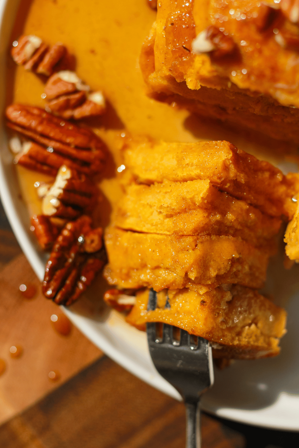 pumpkin buttermilk pancakes