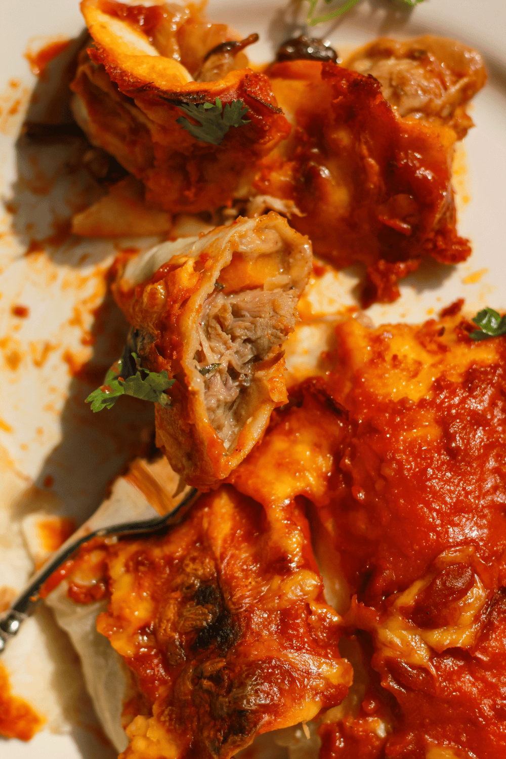 autumn squash enchiladas