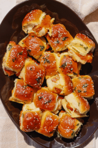 buffalo chicken pull-apart sandwiches