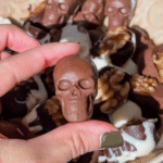 candy chocolate skulls