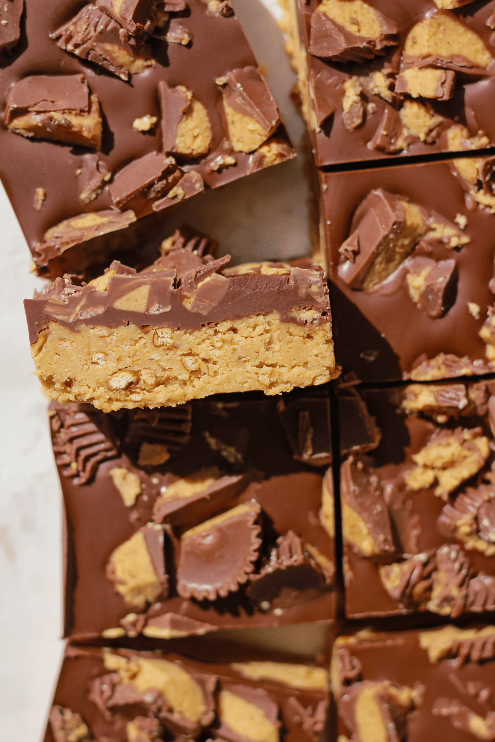 chocolate peanut butter bars