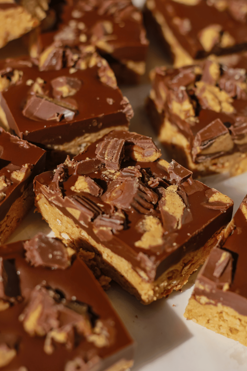 chocolate peanut butter bars
