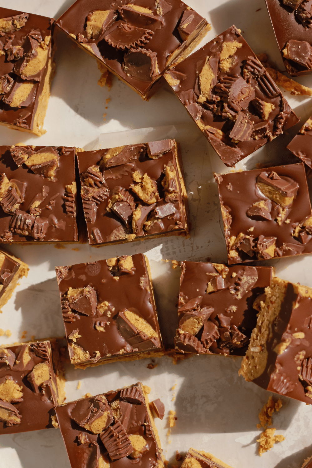chocolate peanut butter bars