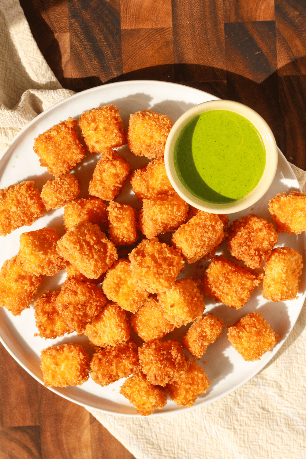 fried paneer poppers