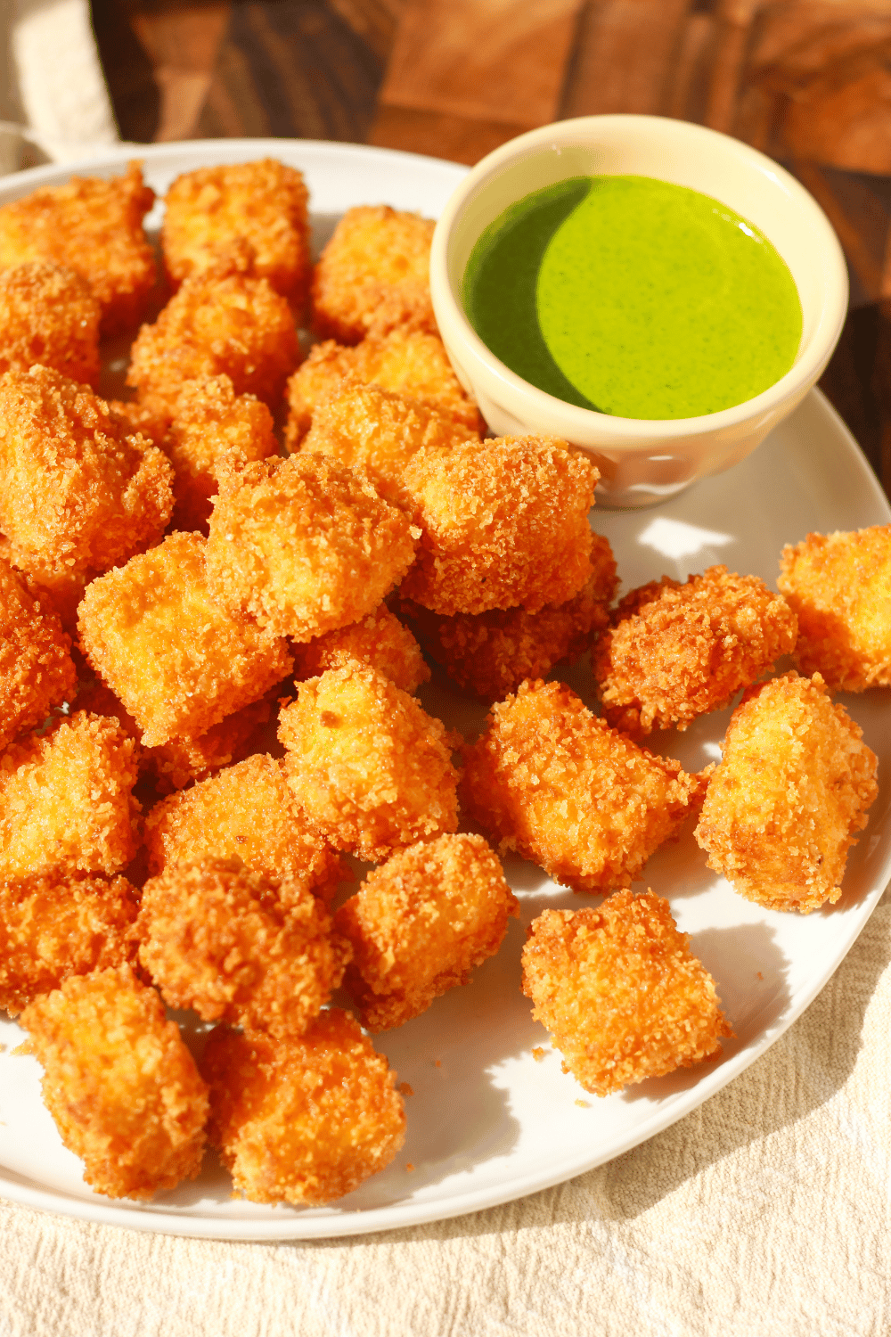 fried paneer poppers
