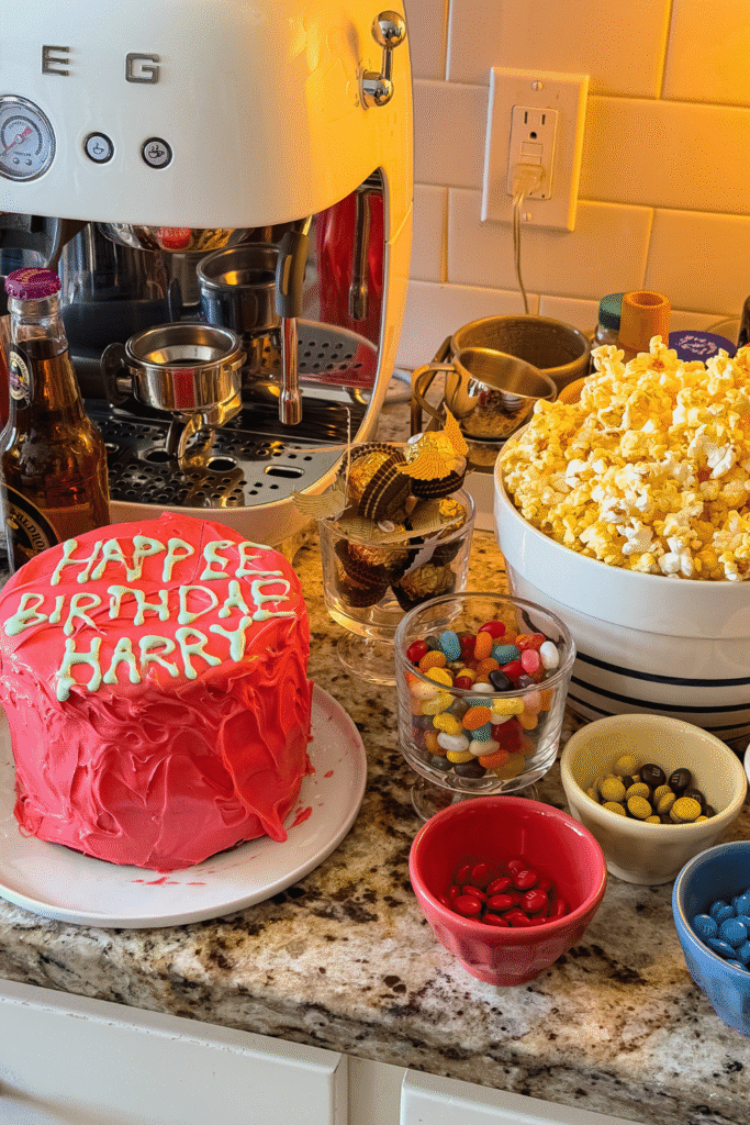 harry potter movie night, fall party ideas