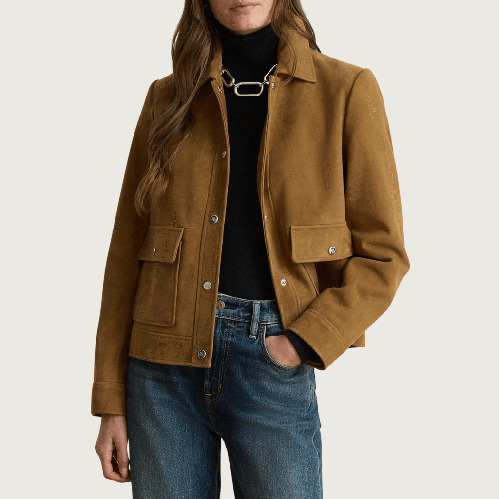 suede jacket outfits