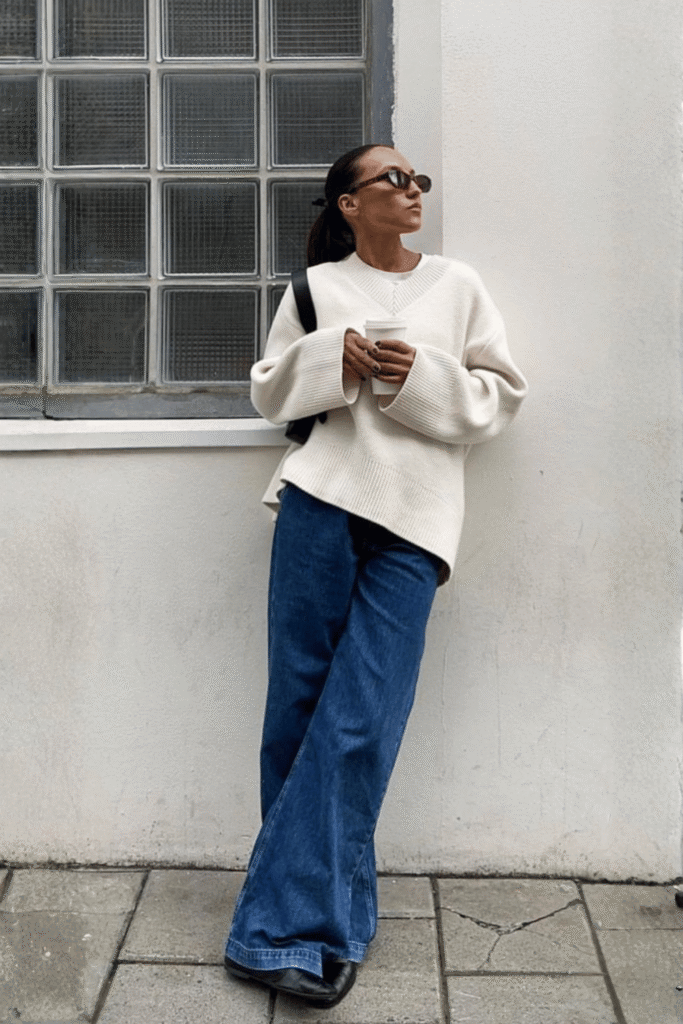 oversized sweater outfits