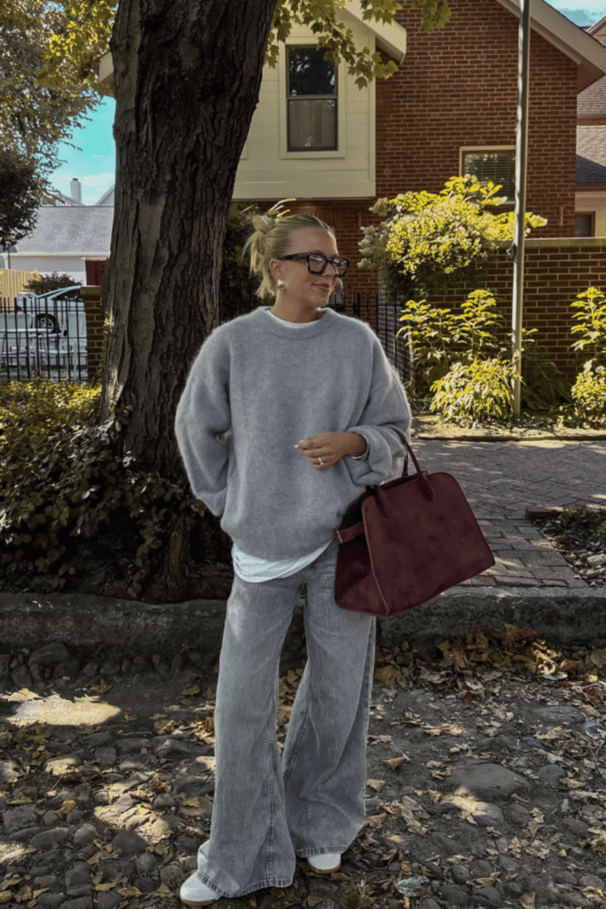 oversized sweater outfits