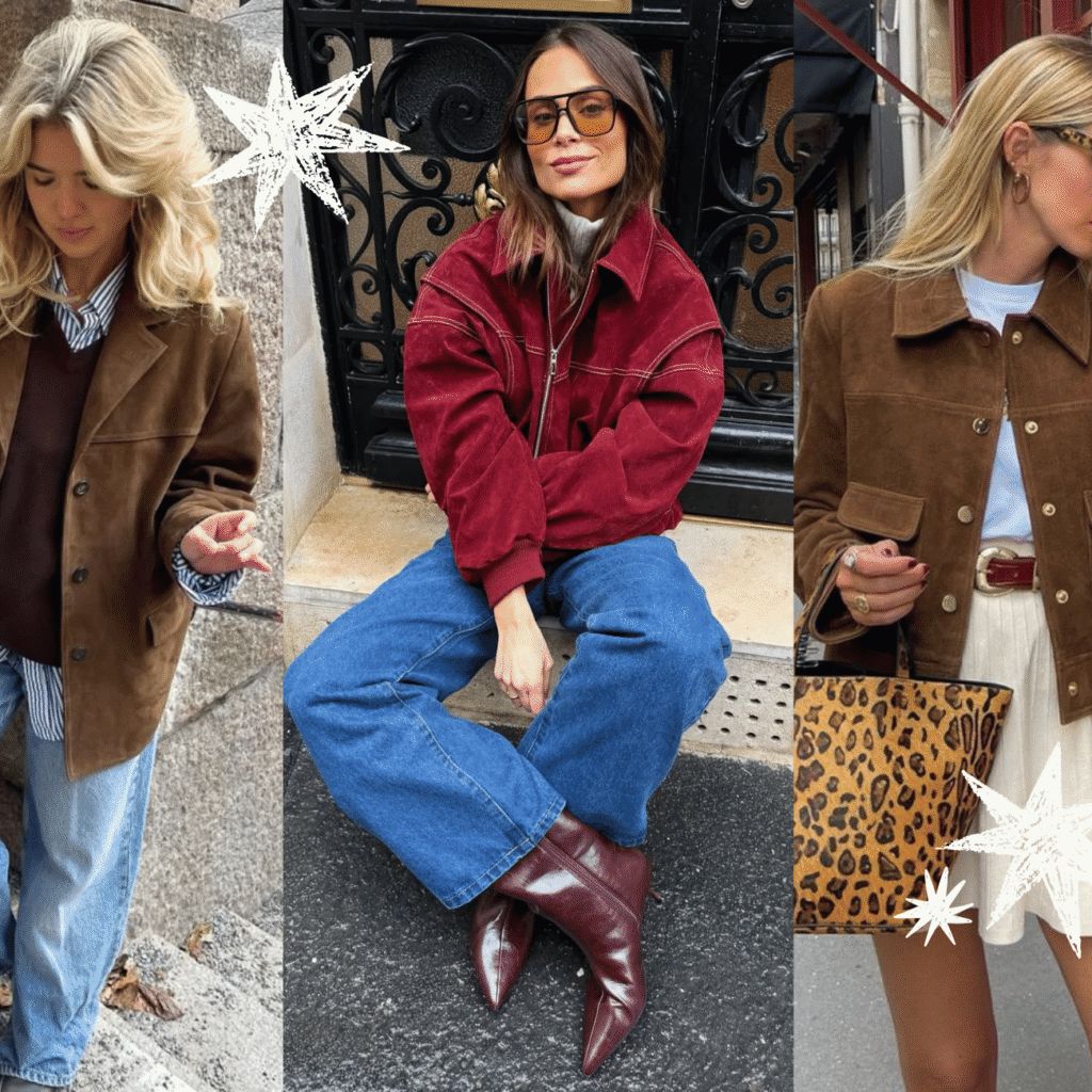 suede jacket outfits
