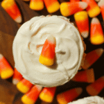 candy corn cupcakes