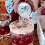 cranberry ginger mocktails