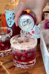 cranberry ginger mocktails