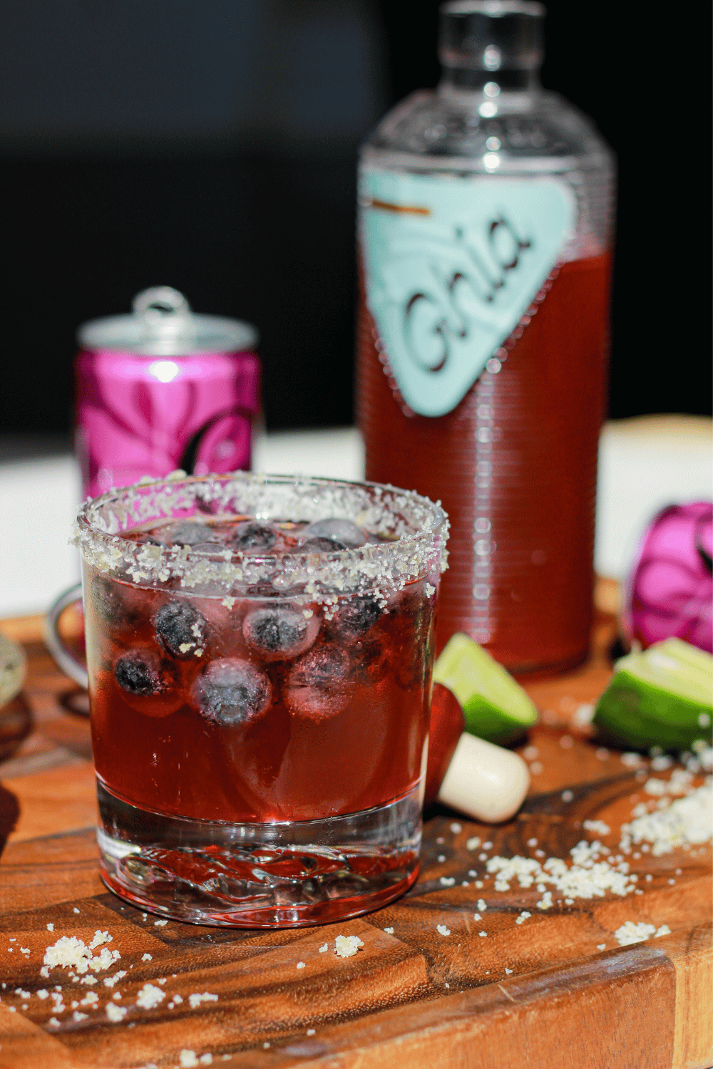cranberry ginger mocktails