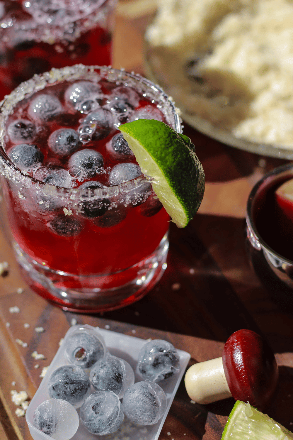 cranberry ginger mocktails