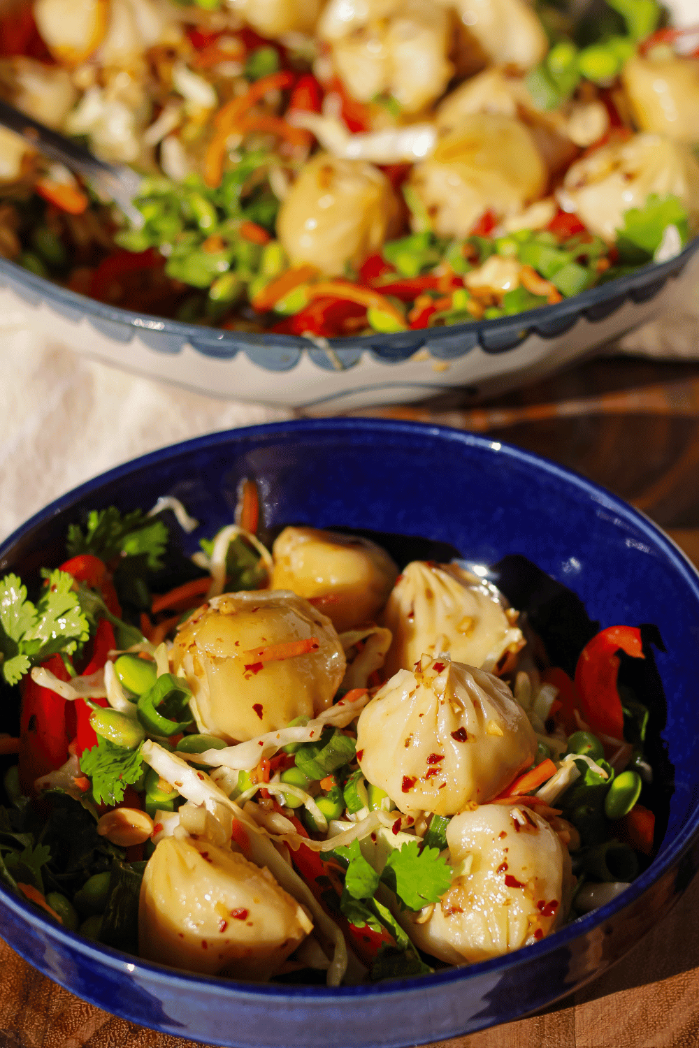 dumpling salad