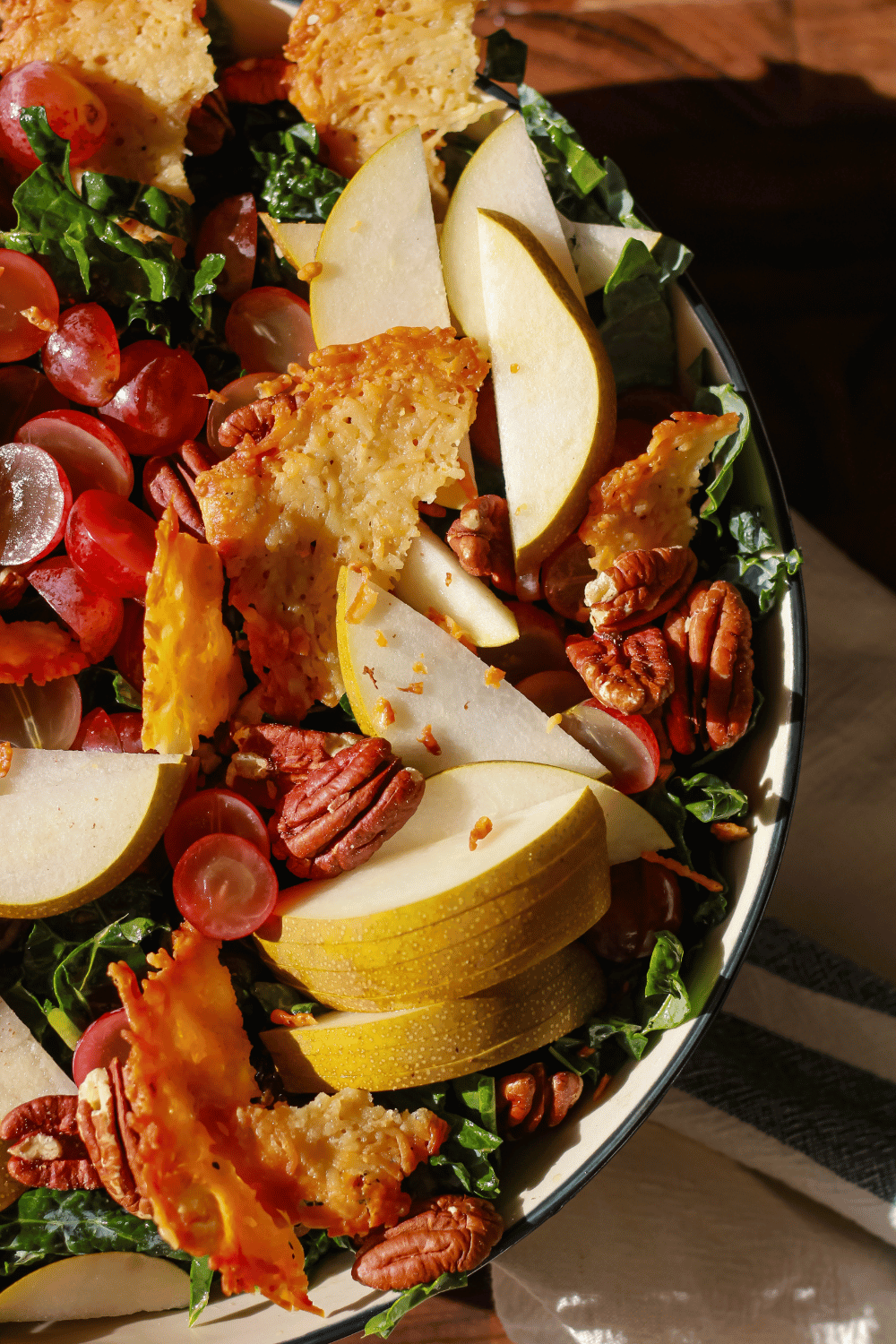 fall kale salad