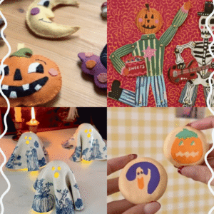 10 Cute Halloween Crafts to Make With Your Besties on a Cozy Night In