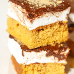 pumpkin s'mores bars