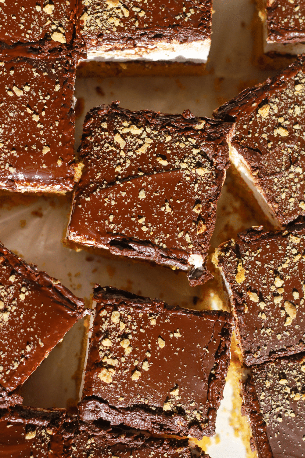 pumpkin s'mores bars