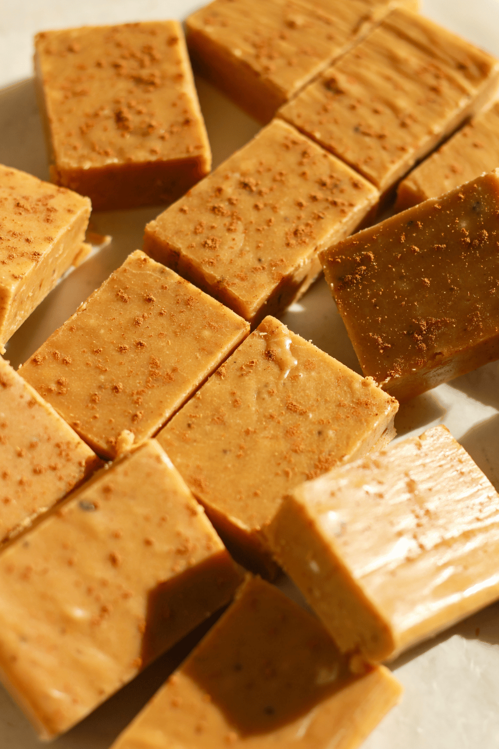 pumpkin spice latte fudge