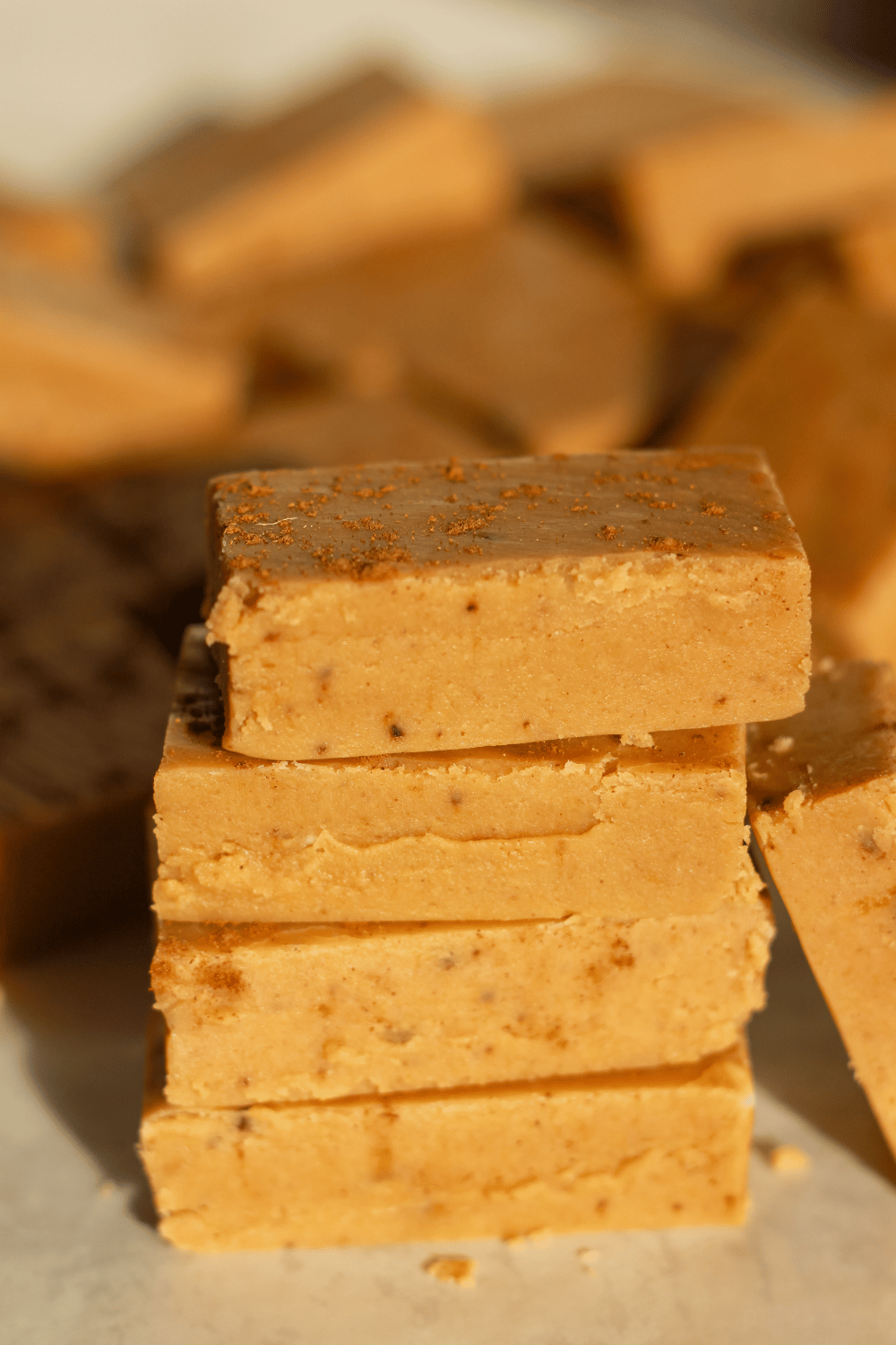 pumpkin spice latte fudge