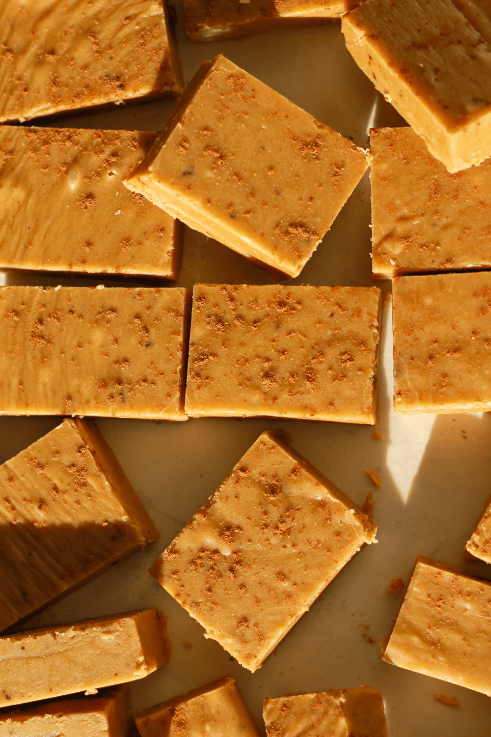 pumpkin spice latte fudge