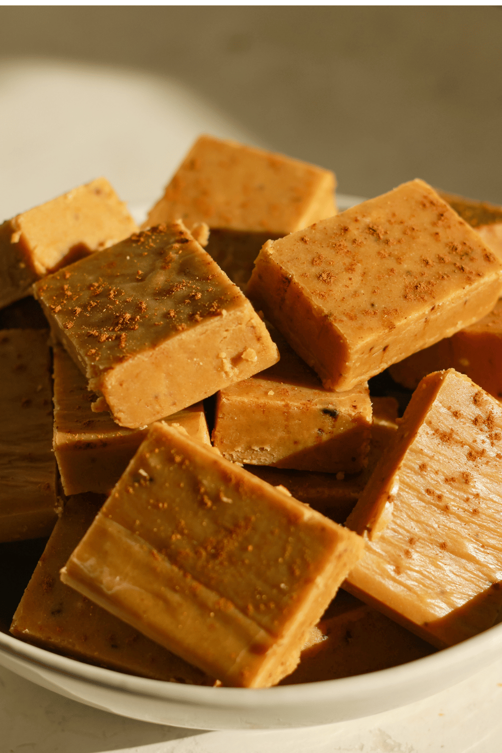 pumpkin spice latte fudge