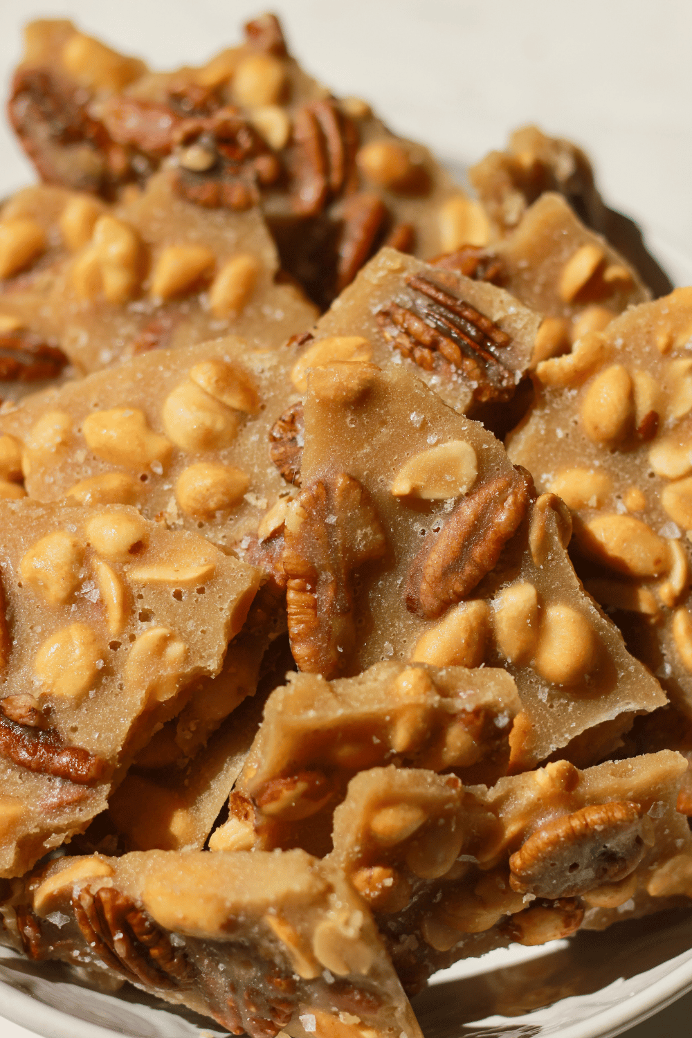 salted caramel nut candy