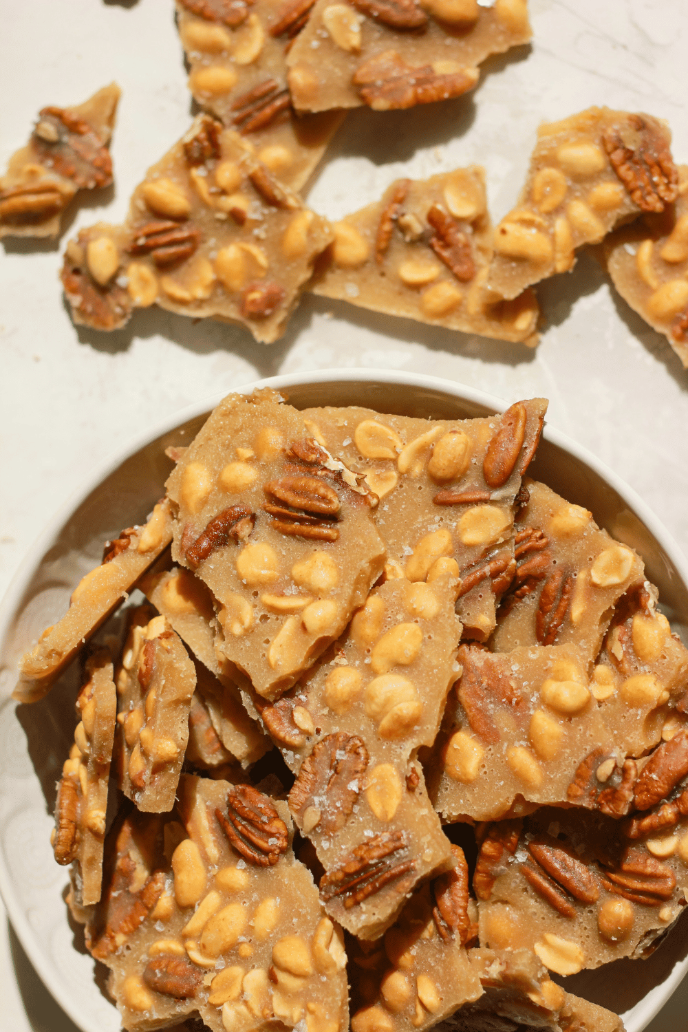 salted caramel nut candy